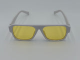 White Yellow Boss Sunglasses