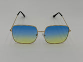 Blue Yellow Fade Sunglasses