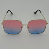 Pink Blue Sunglasses