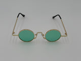 Circle Green Tint Sunglasses