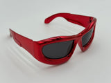 Red Tinted Techno Sunglasses