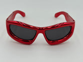 Red Tinted Techno Sunglasses
