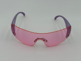 Pink Purple Futuristic Sunglasses