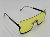 Yellow Tinted Underwire Sunglasses