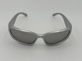 Grey Gunmetal Techno Sunglasses