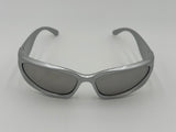 Grey Gunmetal Techno Sunglasses