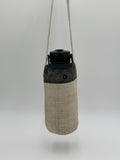 Black/White Water Bottle & Bag