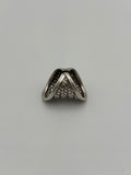 Woven Mesh Silver Ring