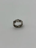 Ridge Steel Ring