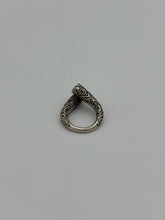 Bended Tribal Steel Ring