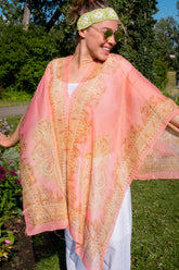 Peach Shawl