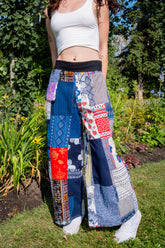 Strawberries & Things Patchwork Pants