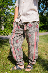 Red & Black Cross Pants