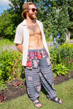 Grey Tribal Pants