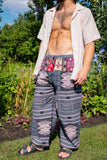 Grey Tribal Pants