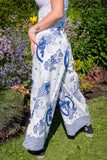 Blue Koi Pants