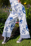 Blue Koi Pants
