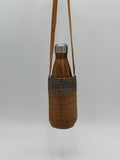 Brown Maze Water Bottle Bag