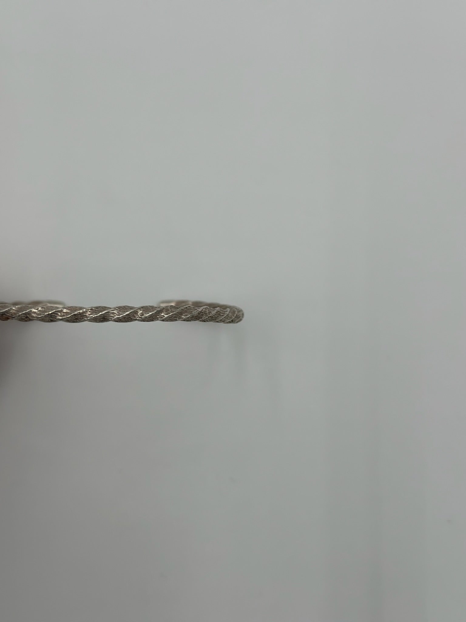 Silver Coil Bracelet