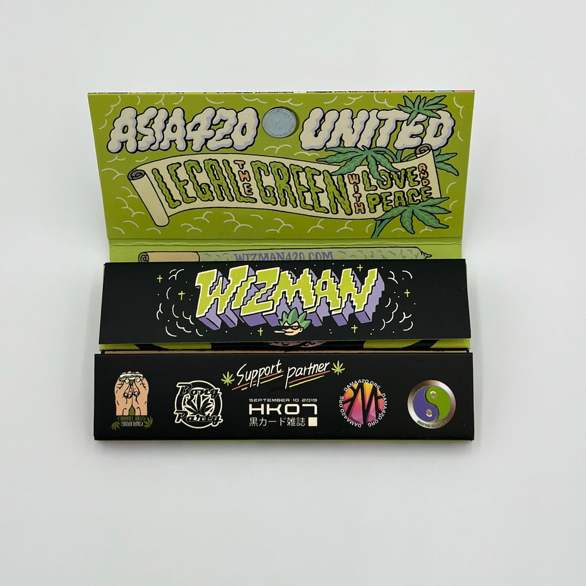 Wizman Asia 420 United Rolling Papers